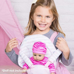 Adora Classic Pastel Pink Baby Carrier, ANB BABY