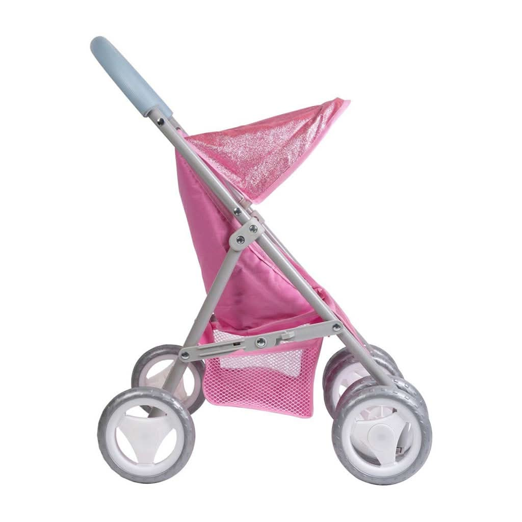 Adora Glam Glitter Medium Shade Stroller Pink, ANB BABY