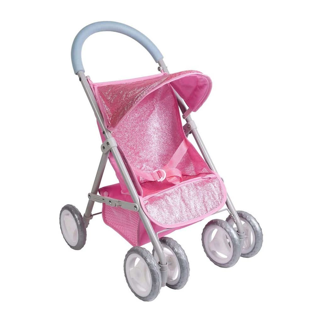 Adora Glam Glitter Medium Shade Stroller Pink, ANB BABY