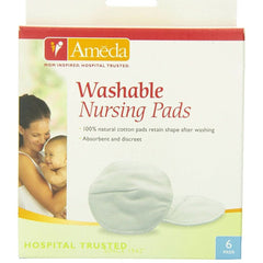 AMEDA Washable Nursing Pads - 6 Pads, ANB BABY