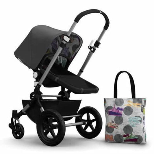 Andy Warhol Bugaboo Cameleon 3 Accessory Pack Dark Grey / Transportation, ANB BABY