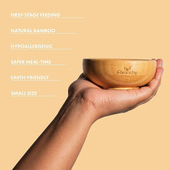 Avanchy La Petite Bamboo Bowl, ANB BABY