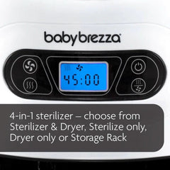 Baby Brezza One Step Sterilizer and Dryer, White, ANB BABY