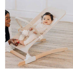 Baby Delight Heirloom Aspen Wood Bouncer, ANB BABY