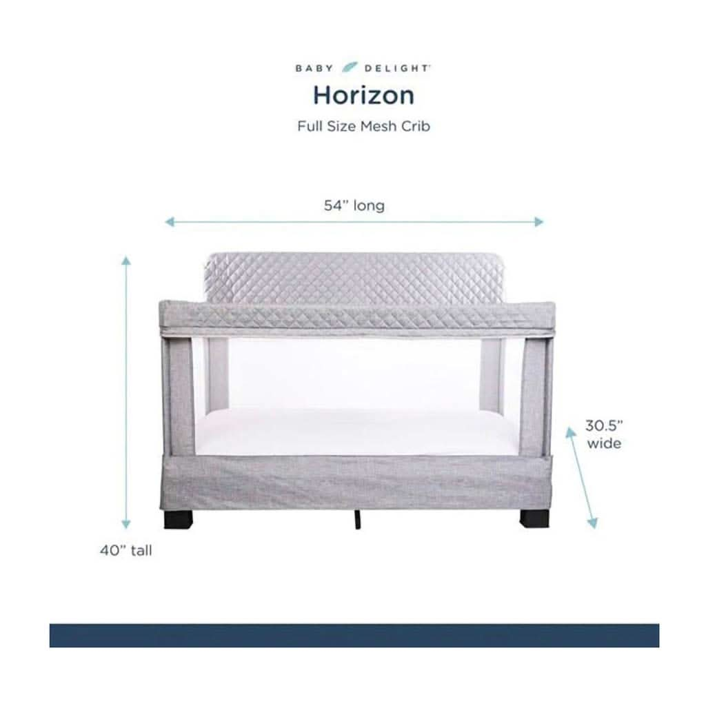 Baby Delight Horizon Full Size Breathable Crib, ANB BABY