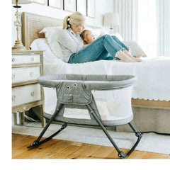 Baby Delight Slumber Deluxe Portable Rocking Bassinet, ANB BABY