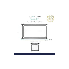 Baby Delight Span Expandable Folding Gate, 819956000947 - ANB Baby