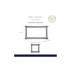 Baby Delight Span Expandable Folding Gate, 819956001265 - ANB Baby