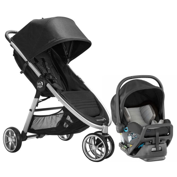 Baby Jogger City Mini 2 3W City GO 2 Travel System Opulent Black