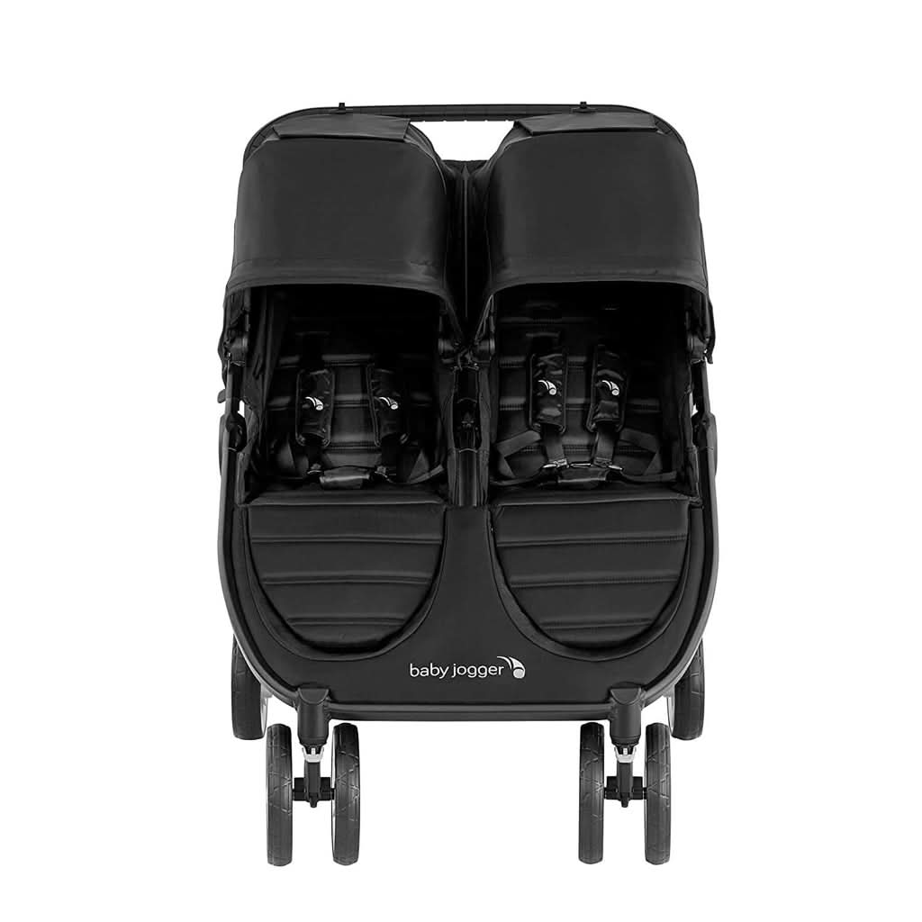 Baby Jogger City Mini 2 Double Baby Stroller, Jet, ANB BABY