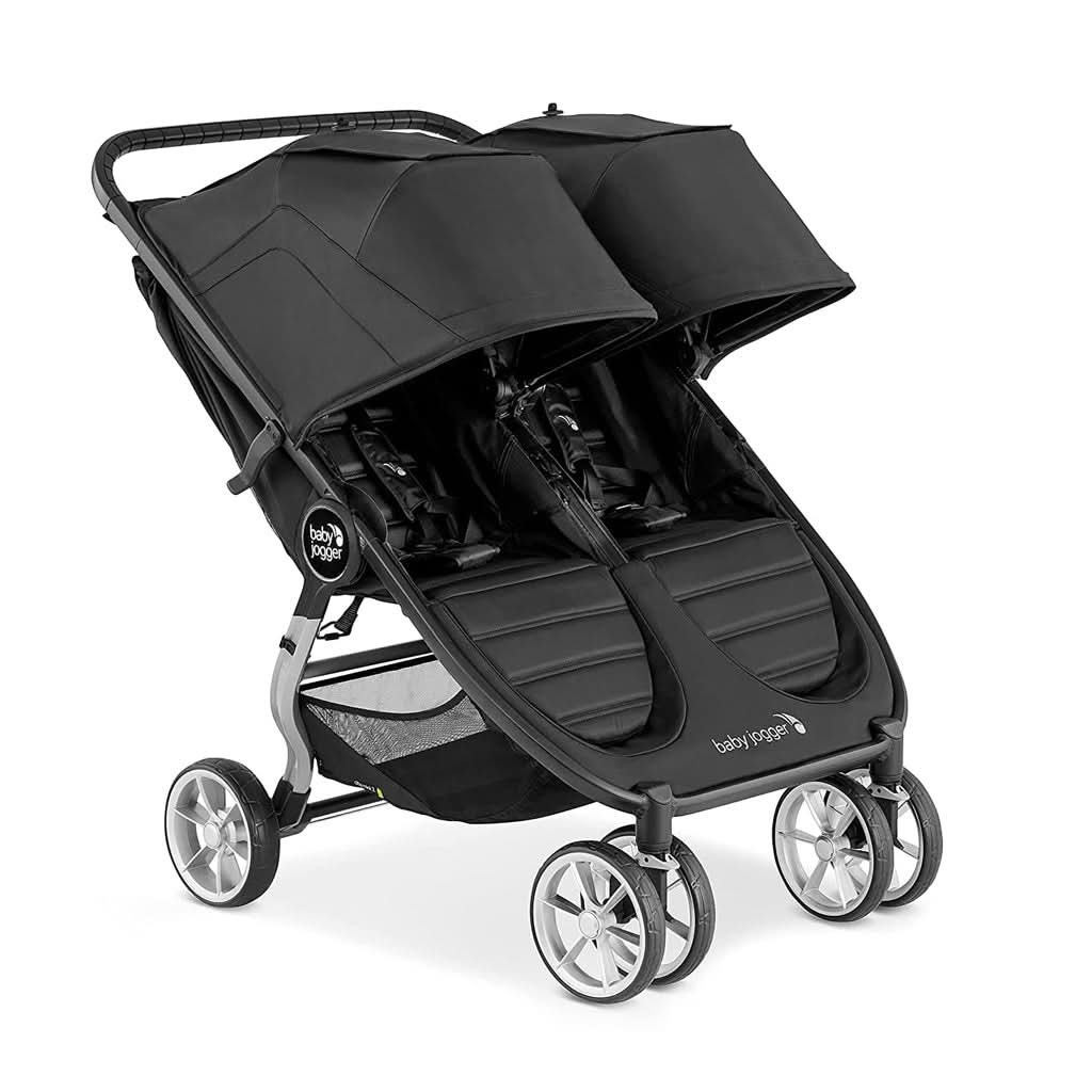 Baby Jogger City Mini 2 Double Baby Stroller, Jet, ANB BABY