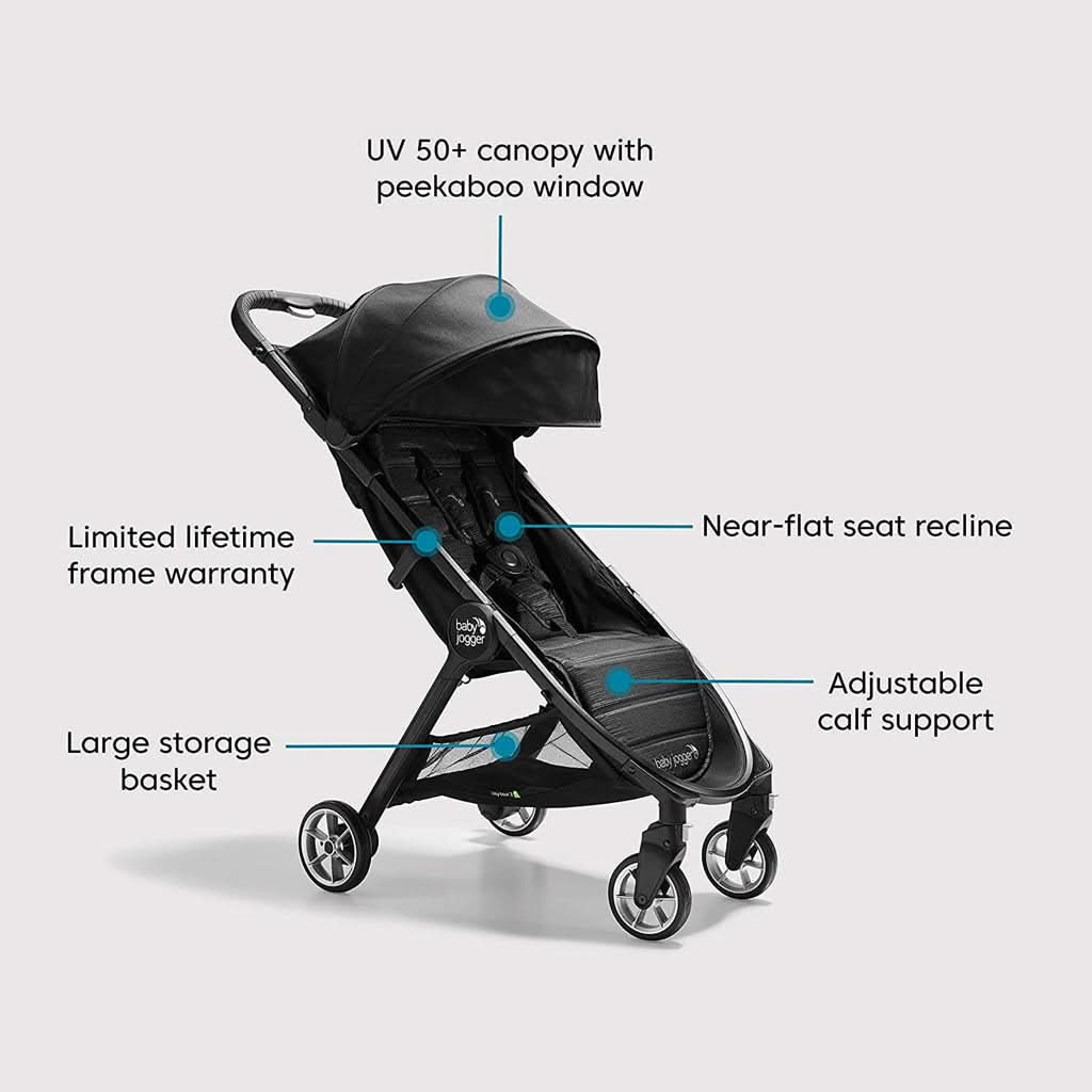 Baby Jogger City Tour 2 Travel System, Pitch Jet, ANB BABY