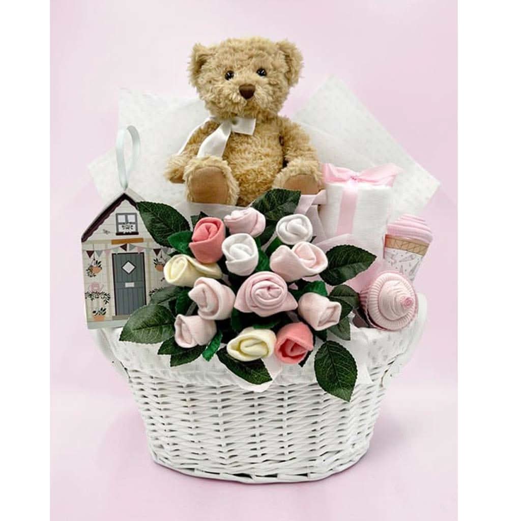 Babyblooms Bertie's New Baby Gift Basket, ANB BABY