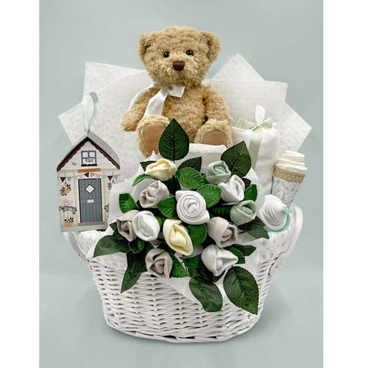 Babyblooms Bertie's New Baby Gift Basket - ANB Baby