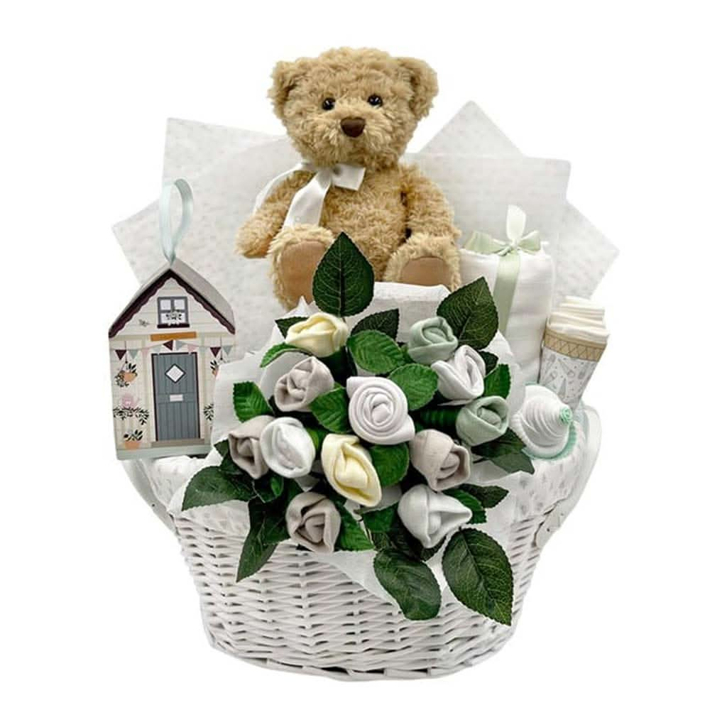 Babyblooms Bertie's New Baby Gift Basket, ANB BABY