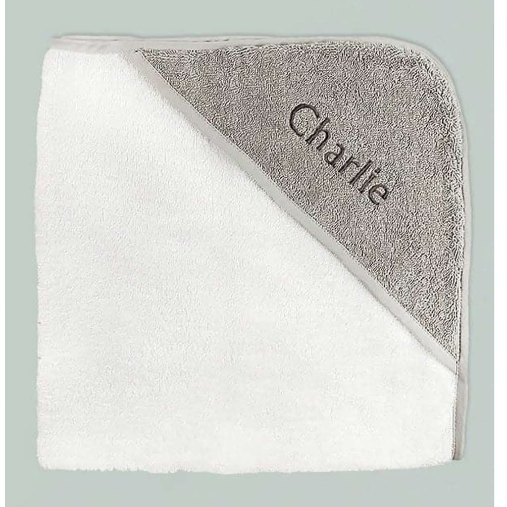 Babyblooms Personalized Baby Hooded Towel, ANB BABY