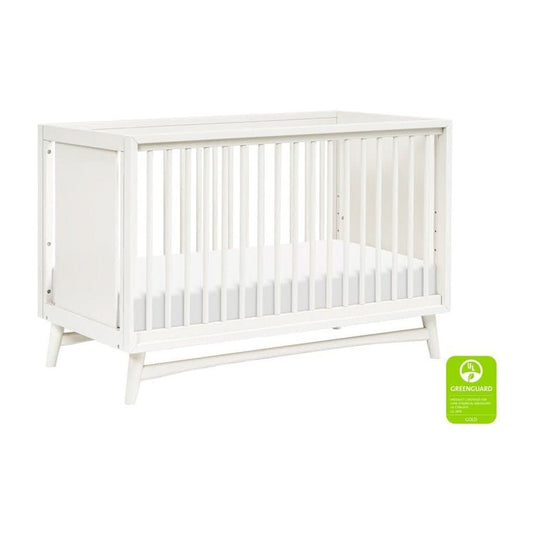 Babyletto Peggy Mid - Century 3 - in - 1 Convertible Crib with Toddler Bed Conversion Kit, ANB BABY