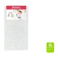 Babyletto Pure Core Non - Toxic Mini Crib Mattress with Hybrid Cover - Store Pickup Only, ANB BABY