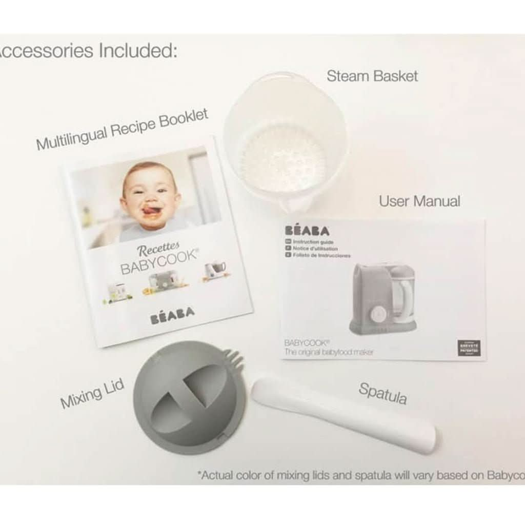 Beaba Babycook Solo Baby Food Maker, Cloud, ANB BABY