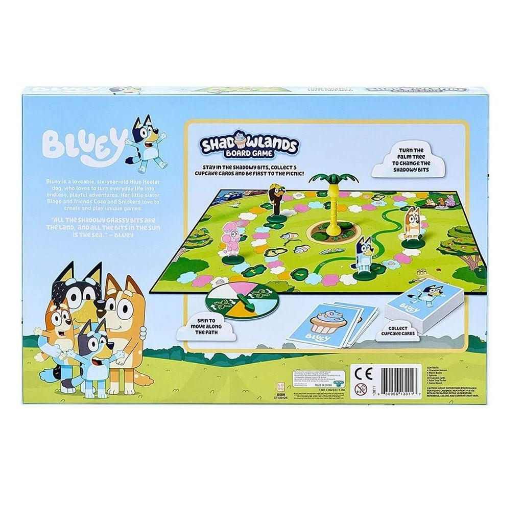 Bluey Shadowlands Family Board Game, For 2 - 4 Players, ANB BABY