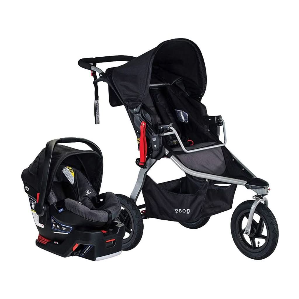 BOB Gear Rambler Jogging Stroller + Travel System with B - Safe 35 Infant Car Seat, ANB BABY