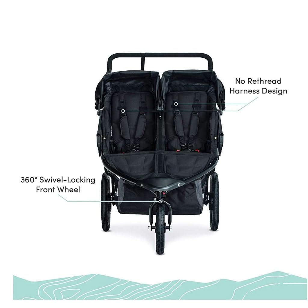 BOB Revolution Flex 3.0 Duallie Double Jogging Stroller