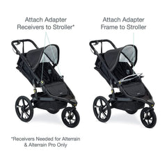 BOB Gear Single Jogging Stroller Adapter for Peg Perego Infant Car Seats, ANB BABY