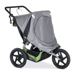 BOB Gear Sun Shield for Duallie Fixed Wheel Strollers, Grey, ANB BABY