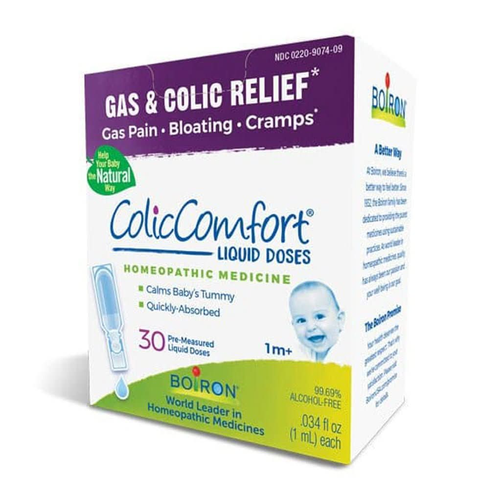 Boiron ColicComfort Homeopathic Medicine for Colic & Gas Relief, 30 Count, ANB BABY