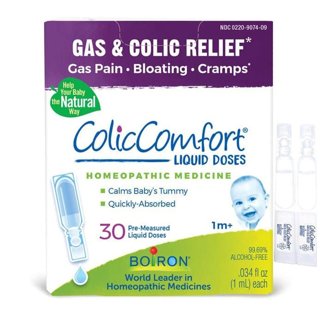 Boiron ColicComfort Homeopathic Medicine for Colic & Gas Relief, 30 Count, ANB BABY