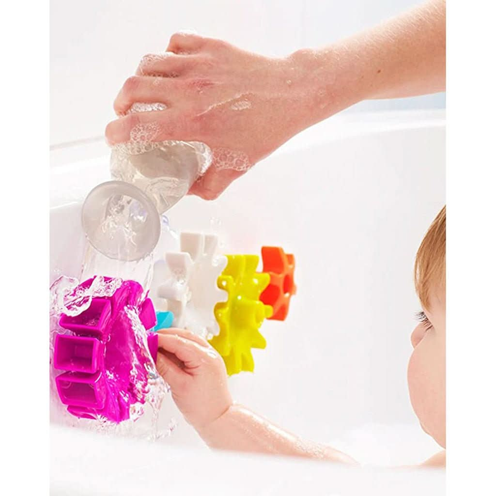 Boon 5 - Pieces Cogs Water Gears Bath Toy Set, ANB BABY