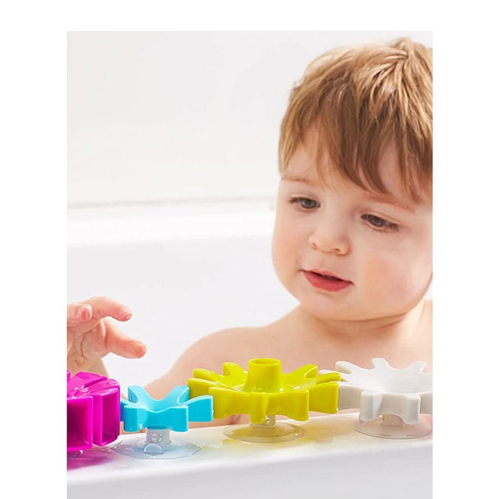 Boon 5 - Pieces Cogs Water Gears Bath Toy Set, ANB BABY