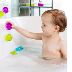 Boon 9 - Pieces Jellies Suction Cup Bath Toys, ANB BABY