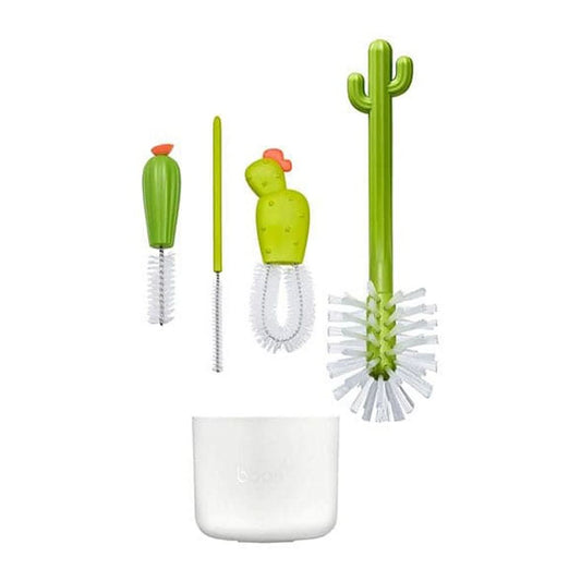 Boon Cacti 4 - Piece Bottle Cleaning Brush Set, ANB BABY