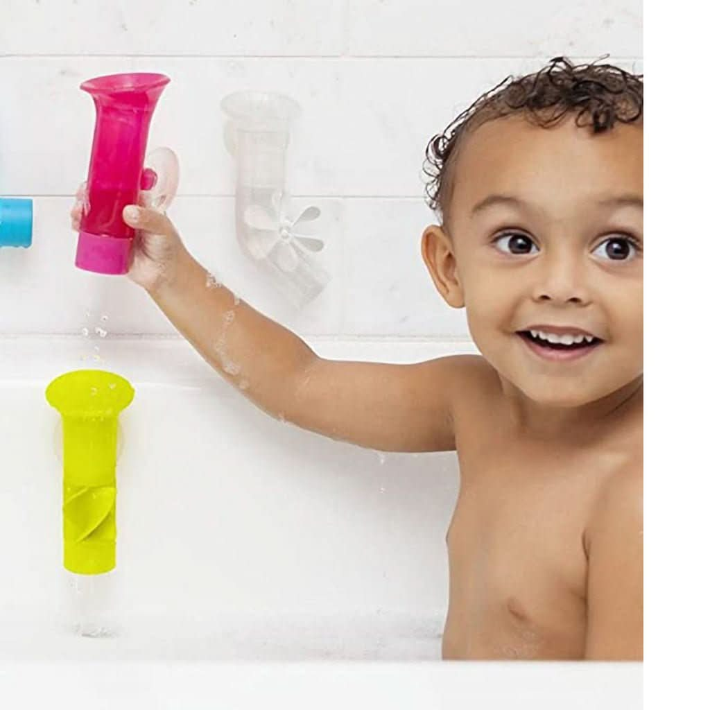 Boon Set of 5 Building Bath Pipes Toy, ANB BABY