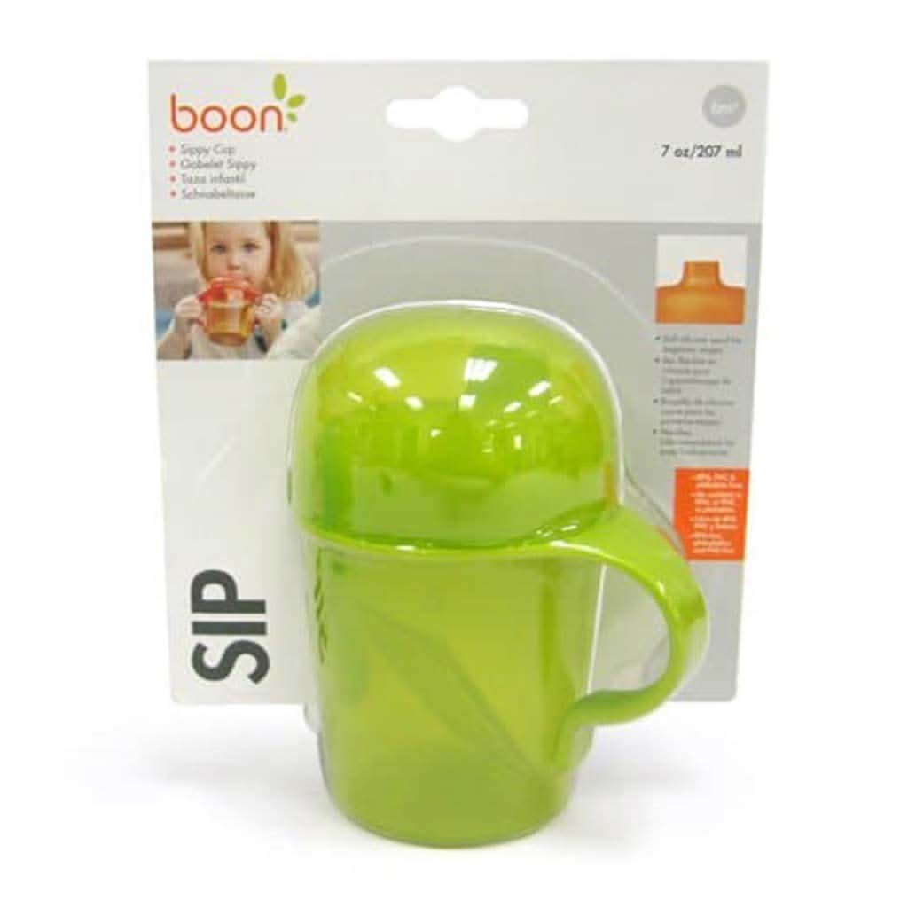 Boon Sippy Cup, 7oz. Green, ANB BABY