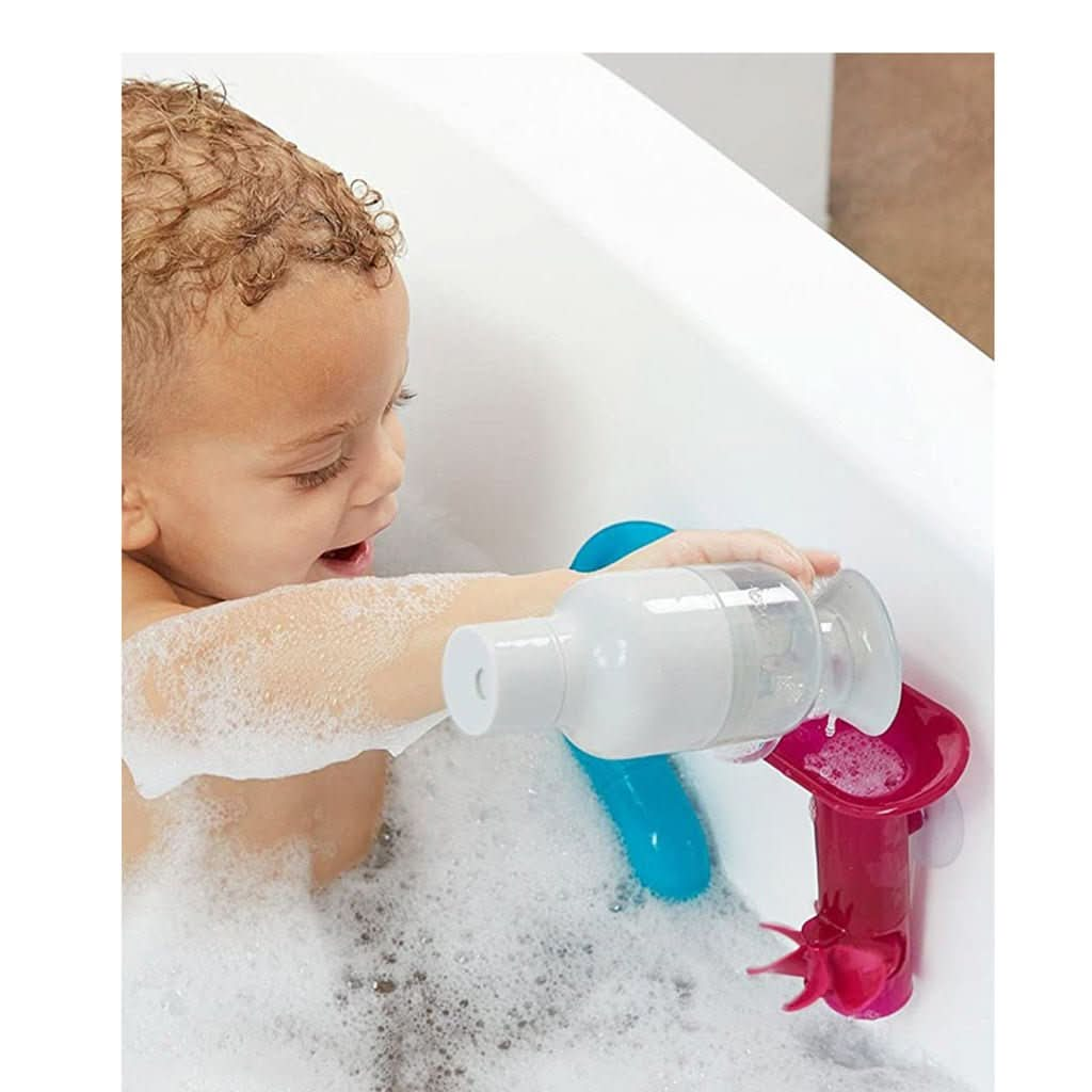 Boon Tubes Builder Bath Toys Set, Pack of 3, ANB BABY