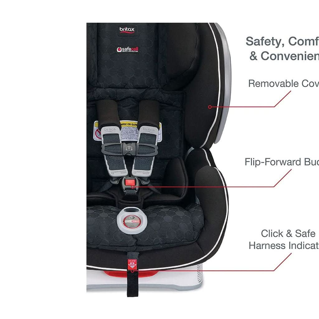 BRITAX Advocate ClickTight Anti - Rebound Bar Convertible Car Seat, ANB BABY