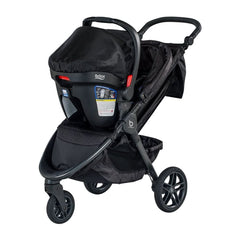 Britax B - Free and B - Safe Gen2 Flexfit+ Travel System, Midnight, ANB BABY