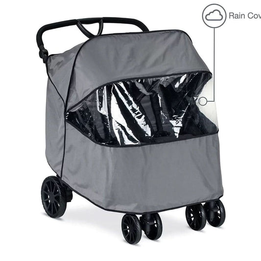 Britax B - Lively Double Stroller Wind and Rain Stroller, ANB BABY