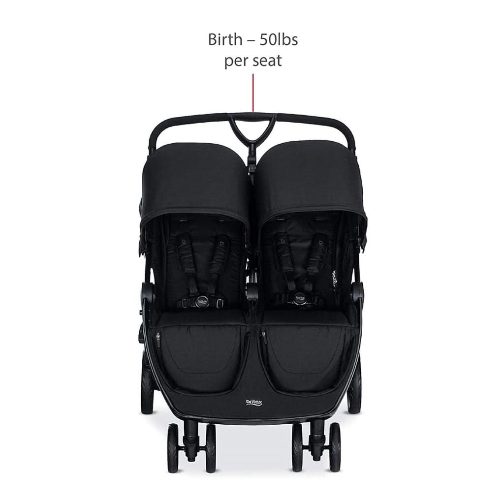 BRITAX B - Lively Double Stroller, ANB BABY