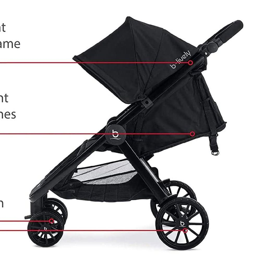 BRITAX B Lively Double Stroller ANB BABY