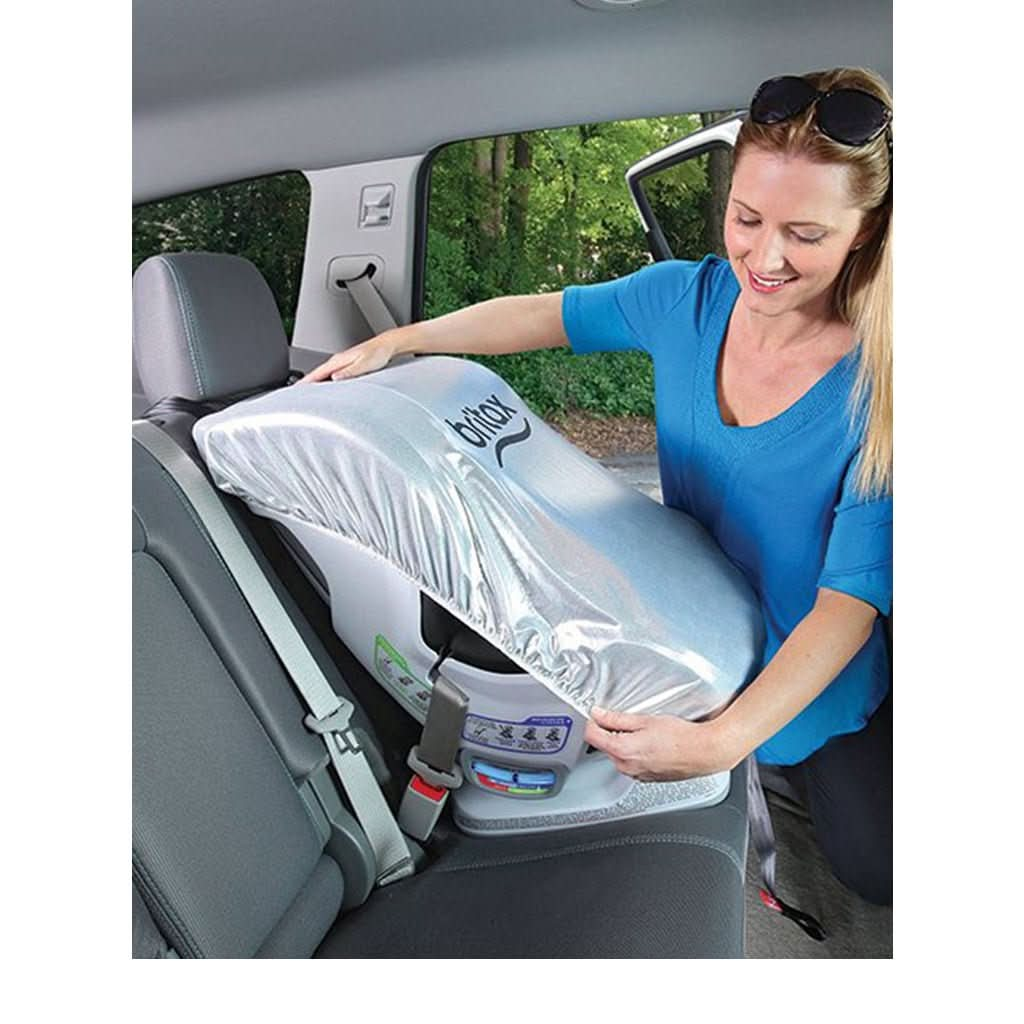 Britax Car Seat Sun Shield Accessory, Silver, ANB BABY