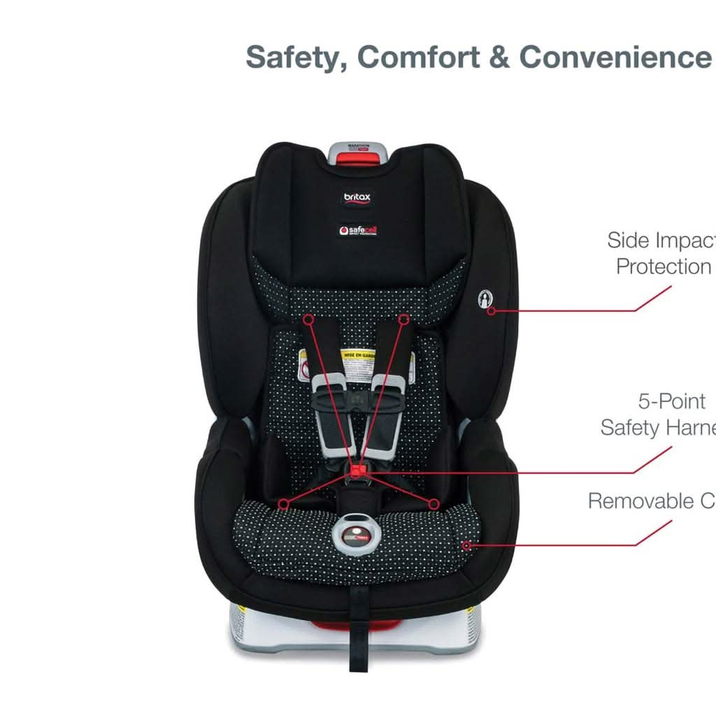 BRITAX Marathon ClickTight Convertible Car Seat with Anti - Rebound Bar, ANB BABY