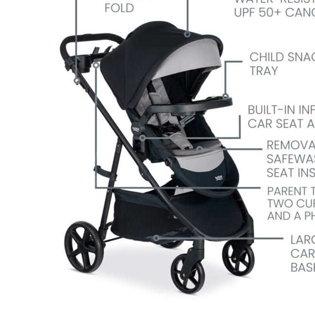 Britax Willow Brook S+ Travel System, ANB BABY