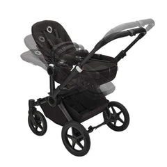 Bugaboo Donkey 5 Mono Complete Stroller, Aluminum / Midnight Black / Midnight Black, ANB BABY