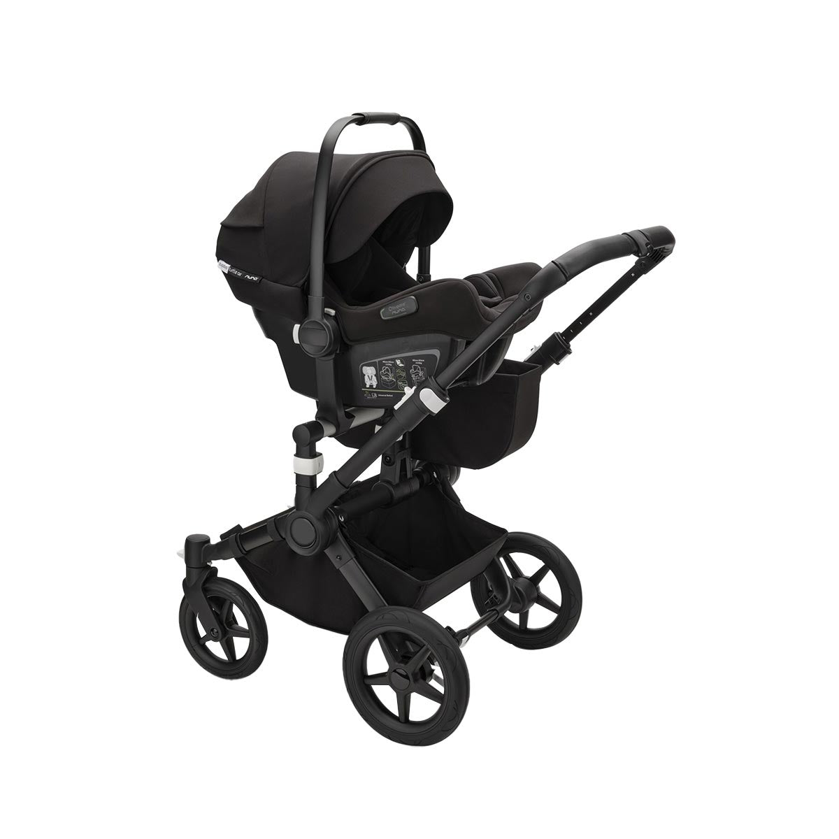 Bugaboo Donkey 5 Mono Complete Stroller, Aluminum / Midnight Black / Midnight Black, ANB BABY