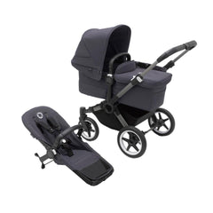 Bugaboo Donkey 5 Mono Complete Stroller, Aluminum / Midnight Black / Midnight Black, ANB BABY