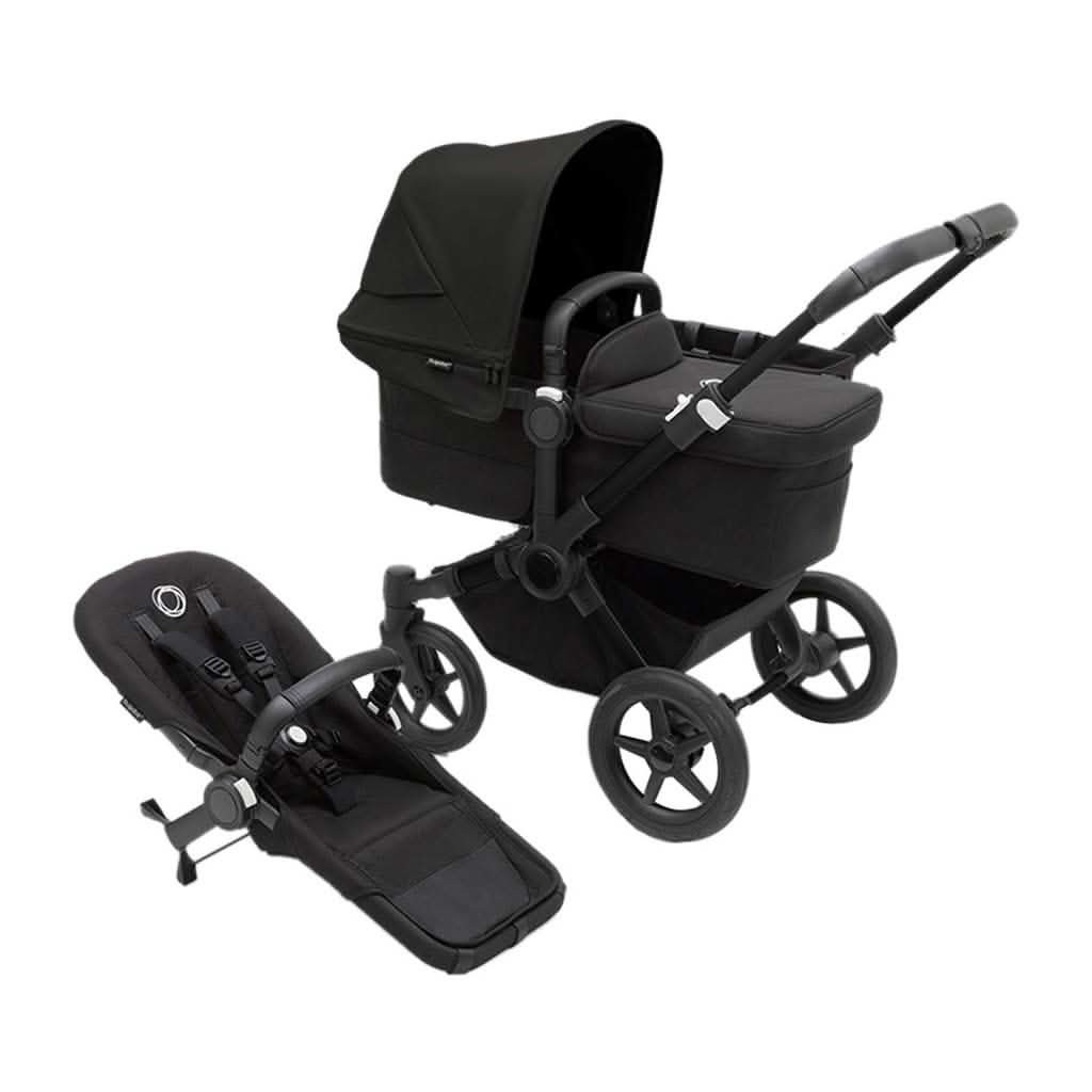 Bugaboo Donkey 5 Mono Complete Stroller, Aluminum / Midnight Black / Midnight Black, ANB BABY