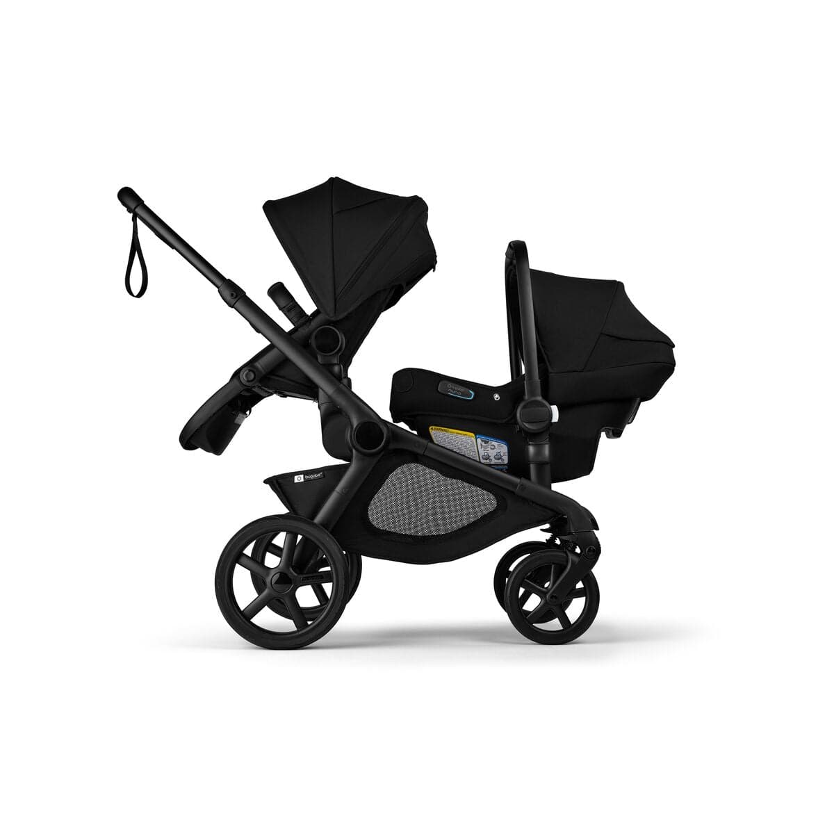 Bugaboo Kangaroo Sibling Seat, Black / Midnight Black - Midnight Black, ANB BABY